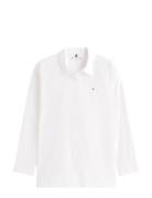 Ess Poplin Easy Fit Shirt Tommy Hilfiger White