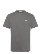 Ss Badge 30S Jersey Classic Tee Calvin Klein Jeans Grey