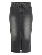 Kcally Denim Skirt Kaffe Curve Grey