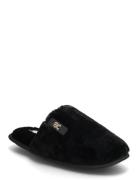 Th Faux Fur House Shoe Tommy Hilfiger Black