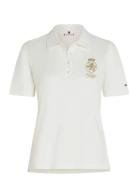 Gold Crest Reg Ss Polo Tommy Hilfiger White