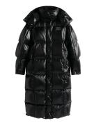 Tjw Alaska Grid Shny Ovs Dwn Pfr Tommy Jeans Black