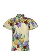 Flowered Cotton Top Stella Nova Cream