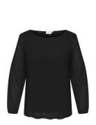 Carforest Life L/S Boatneck Top Jrs ONLY Carmakoma Black