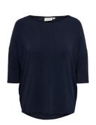 Carlamour 3/4 Top Jrs Noos ONLY Carmakoma Navy