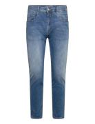 Anbass Trousers Slim Hyperflex Original Replay Blue