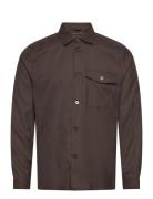 Mmgnole Serge Overshirt Mos Mosh Gallery Brown