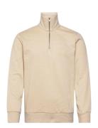 Half Zip Sweat Lindbergh Beige