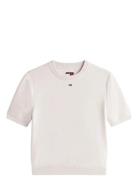 Tjw Essential Ss Sweater Tommy Jeans Cream