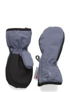 Mittens W. Zipper En Fant Grey