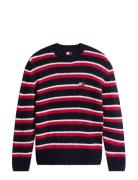 Tjm Reg Brshd Strpe Badge Sweat Tommy Jeans Patterned