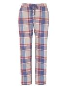 Flannel Pyjamas Trousers Damella Of Sweden Blue