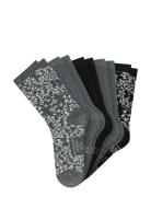 5Pack Damensocken - Bluebird Schiesser Grey