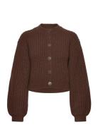 Dante6-Zinnia Chunky Wool Cardigan Dante6 Brown