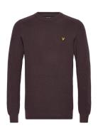 Engineered Rib Crew Neck Lyle & Scott Brown