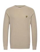 Engineered Rib Crew Neck Lyle & Scott Beige