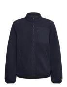 Nylon Trim Polar Fleece Lyle & Scott Navy