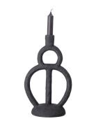 Lysestage, Sort, Polyresin Bloomingville Black