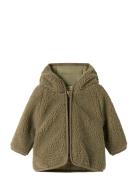 Nbnnalo Sherpa Jkt Solid Lil Lil'Atelier Khaki