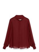 Mschkasandra Orabella Shirt MSCH Copenhagen Red