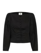 Kbclaudia Ls Shirt Karen By Simonsen Black