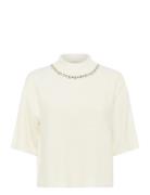 Kamerina Pullover Kaffe White