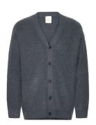 Ls Brushed Alpaca Cardigan Swtr Calvin Klein Grey