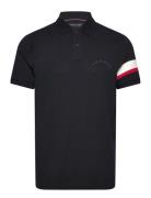 Rwb Sleeve Tape Reg Polo Tommy Hilfiger Black