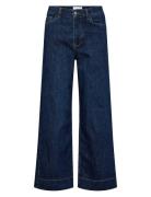 Nuparis Cropped Jeans - Dark Blue Nümph Navy