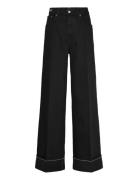 Nalaja Trousers Wide Leg Replay Black