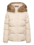 Everest 5 Baffle Puffer Jkt Superdry Cream