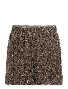 Onlconfidence New Sequins Shorts Jrs ONLY Brown