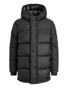 Jcounion Long Puffer Jacket Jnr Jack & J S Black