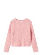 Nkfrikine Ls Short Knit Pullover Pb Name It Pink