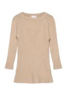 Nmfrikine Ls Knit Dress Pb Name It Beige