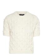 Vmcatania 2/4 Pearl Pullover Vip Vero Moda Cream