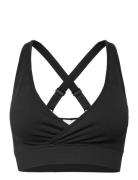 Soft Seamless Adjustable Sports Bra ICANIWILL Black