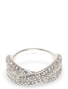 Edtli Crystal Ring Silver-Plated Pilgrim Silver