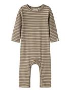 Nbmgago Ls Nightsuit Lil Lil'Atelier Brown