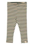 Legging Modal Striped Petit Piao Cream
