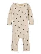 Wool Jumpsuit L/S Haven Wheat Beige