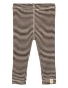 Ppdante Leggings Merino Wool Striped Petit Piao Patterned