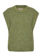 Patrisia New Knit Vest A-View Green