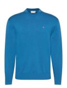 Ls Ez Cotton Crewnk Sweater 12Gg Calvin Klein Jeans Blue