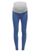 Olmrain Life Reg Sk Legging Mbd Dnm Noos Only Maternity Blue