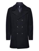 Bs Nelson Slim Fit Coat Bruun & Stengade Navy