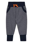 Long Pants Navy Beige Stripe Geggamoja Navy