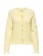 Jdyletty L/S On Frill Cardigan Knt Noos JDY Yellow