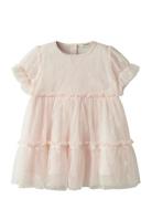 Nmfrosetta Ss Loose Dress Lil Lil'Atelier Pink