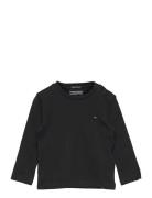 Boys Basic Cn Knit L/S Tommy Hilfiger Black